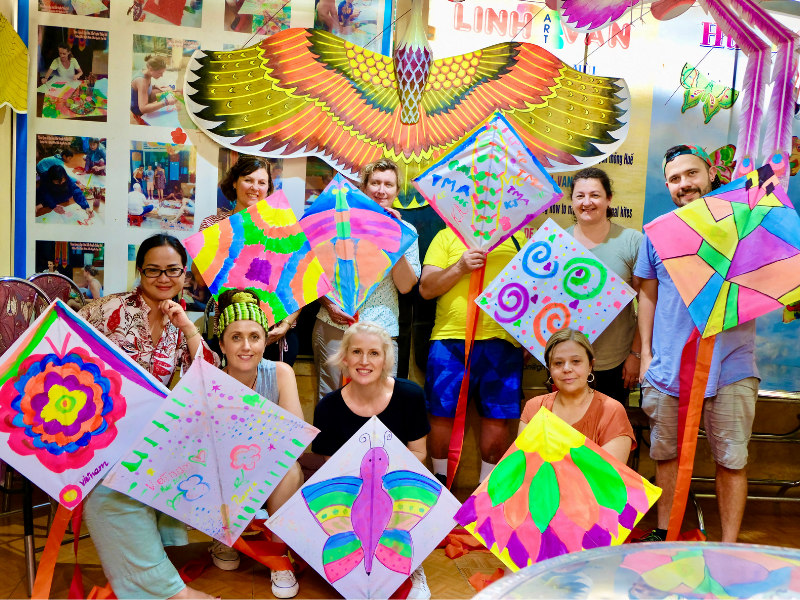 KITE MAKING CLASS