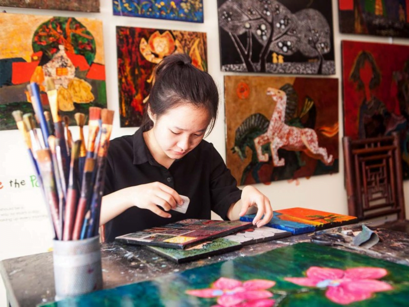 ART TOUR / LACQUER PAITING